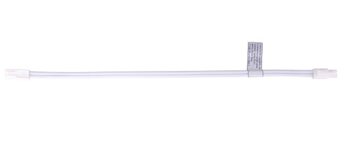 12" Puck Light Connector Cord in White (CPK11-XT12-W)