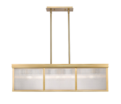 Carnaby 10 Light Pendant in Modern Gold (7504-42L-MGLD)