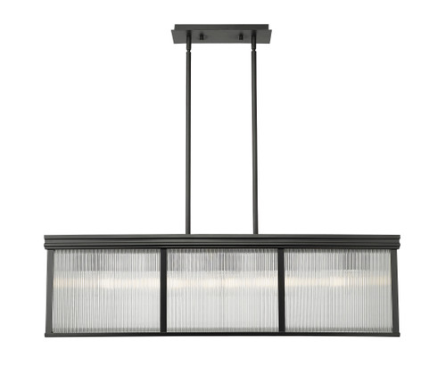 Carnaby 10 Light Pendant in Matte Black (7504-42L-MB)