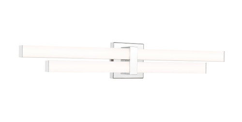 Zane 2 Light Vanity in Chrome  (1008-32W-CH-LED)