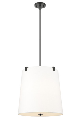 Weston 5 Light Pendant in Matte Black (3501P18-MB)