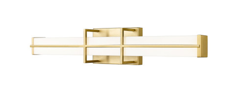Harrison 1 Light Vanity in Modern Gold (1011-25W-MGLD-LED)