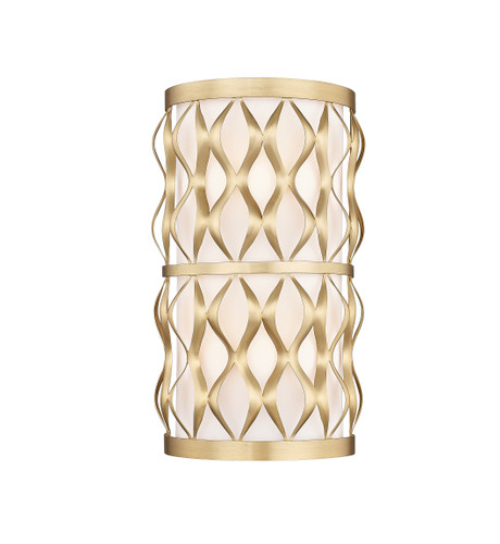 Harden 2 Light Wall Sconce in Modern Gold (1948-2S-MGLD)