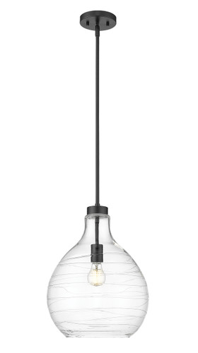 Bon Air 1 Light Pendant in Matte Black (496P13-MB)