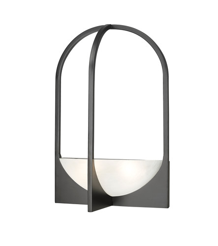 Z-Lite Devon 2 Light Wall Sconce in Matte Black (1947-2S-MB)