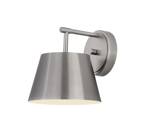 Lilly 1 Light Wall Sconce in Brushed Nickel (2307-1S-BN)