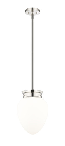 Gideon 1 Light Pendant in Polished Nickel (1945P9-PN)