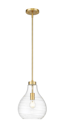 Bon Air 1 Light Pendant in Modern Gold (496P10-MGLD)