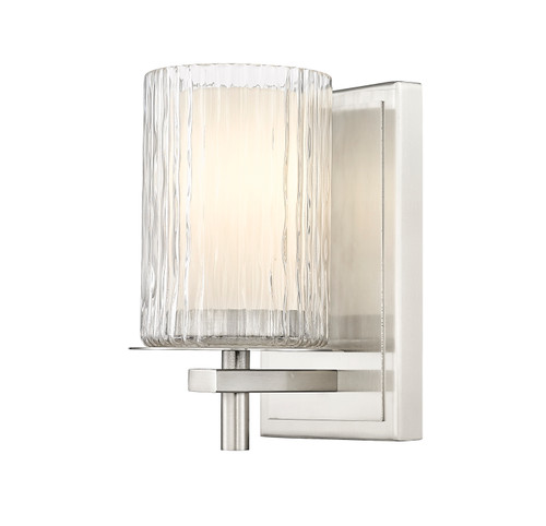 Z-Lite Grayson 1 Light Wall Sconce in Brushed Nickel (1949-1S-BN)