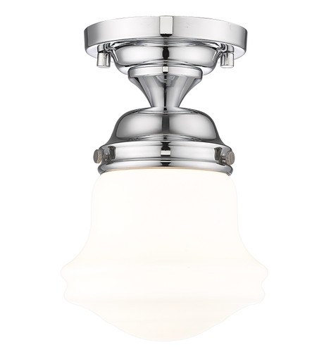 Vaughn 1 Light Flush Mount in Chrome  (735F1-CH)