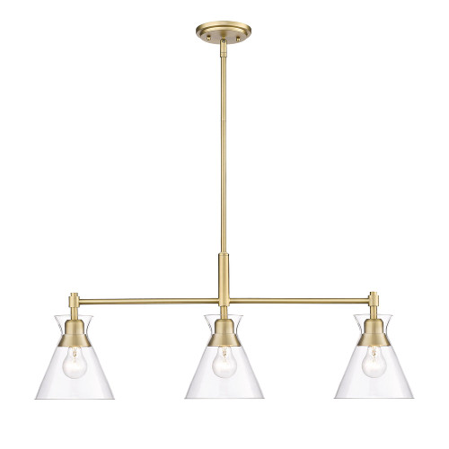 Malta BCB Linear Pendant In Brushed Champagne Bronze (0511-LP BCB-CLR)