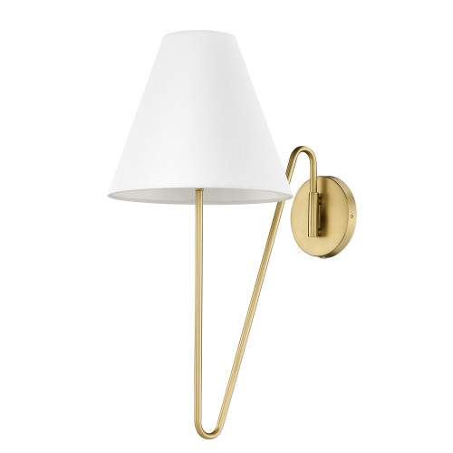 Kennedy BCB 1 Light Articulating Wall Sconce In Brushed Champagne Bronze (3690-A1W BCB-IL)