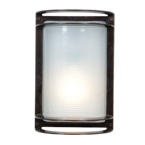 Nevis Bronze 1 Light Outdoor Sconce (20011LEDSWADMG-BRZ/RFR)