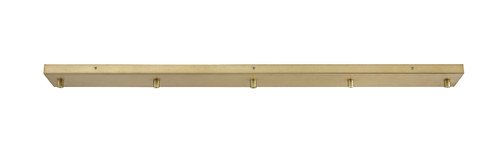 Multi Point Canopy 5 Light Ceiling Plate in Modern Gold (CP4205L-MGLD)