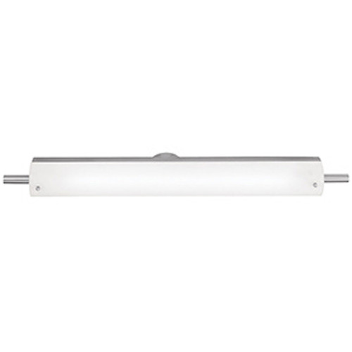Vail Brushed Steel 1 Light Vanity (31002LEDSWACD-BS/OPL)