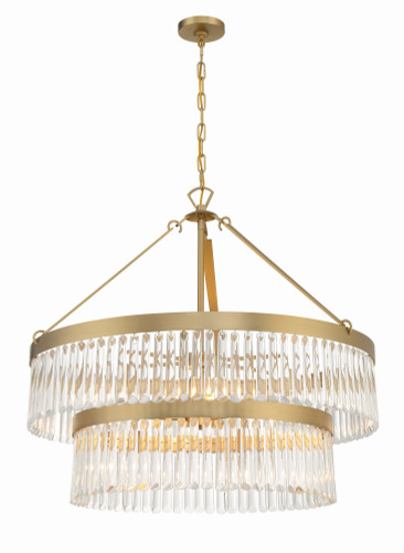 Emory 9 Light Modern Gold Chandelier (EMO-5408-MG)