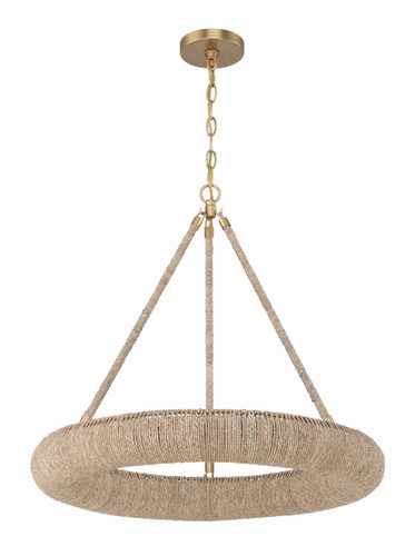 Oakley 6 Light Soft Gold Chandelier (OAK-7536-SG)