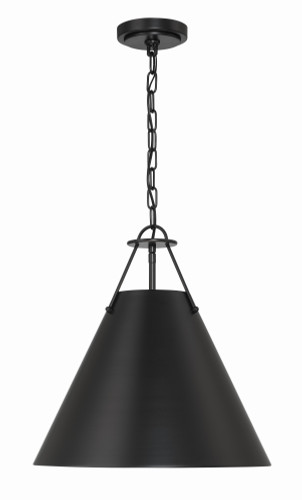 Xavier 3 Light Matte Black Pendant (XAV-B8305-MK)