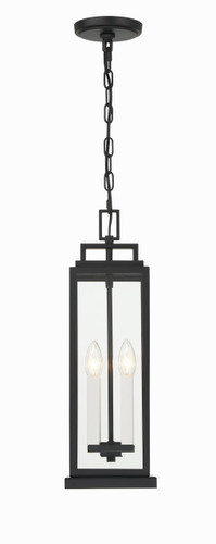 Aspen 4 Light Matte Black Outdoor Pendant (ASP-8915-MK)