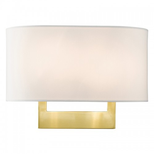 2 Light Satin Brass Medium ADA Sconce (45221-12)