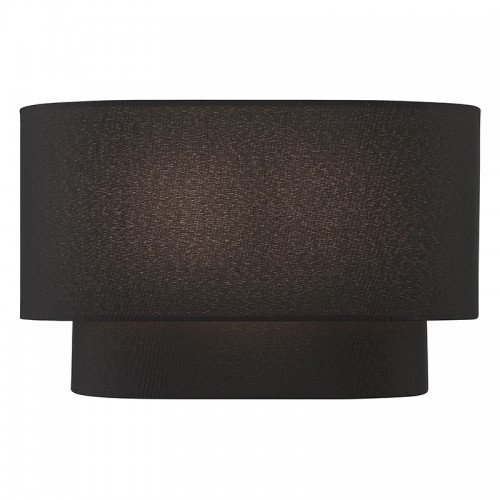 Bainbridge 2 Light Black ADA Sconce (50276-04)