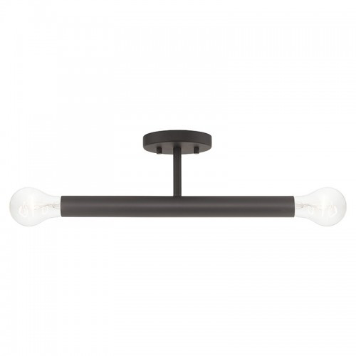 Copenhagen 2 Light Bronze Semi-Flush (51139-07)