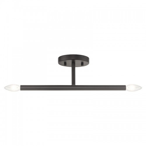 Copenhagen 2 Light Bronze Semi-Flush (51179-07)