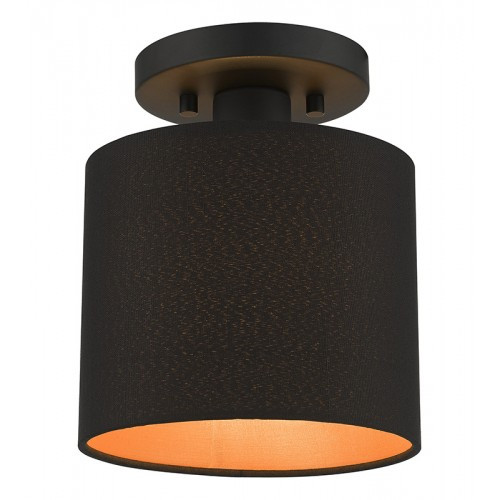 Sentosa 1 Light Black Petite Semi-Flush (45084-04)