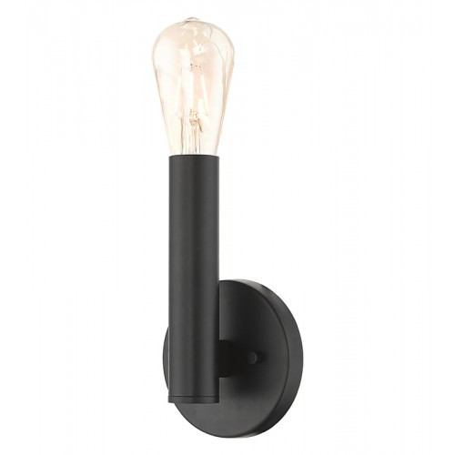 Copenhagen 1 Light Black ADA Sconce (51131-04)