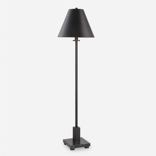 Pilot Black Buffet Lamp (30153-1)