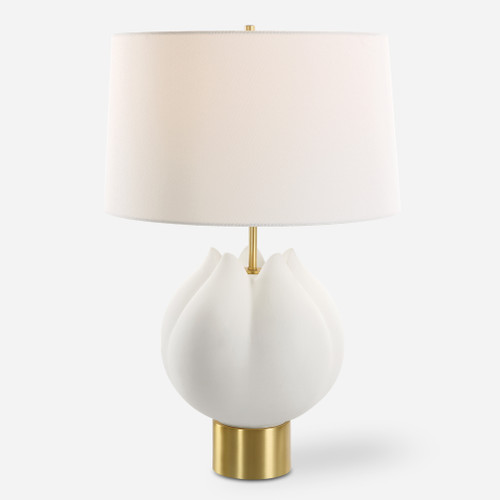 In Bloom White Table Lamp (30257-1)