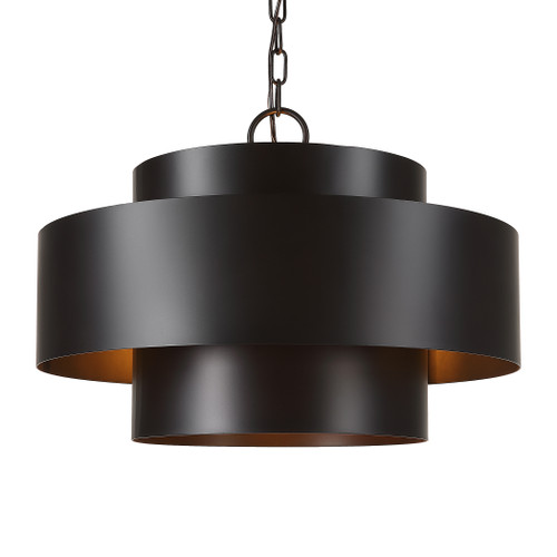 Youngstown Dark Bronze 4 Light Pendant (21585)