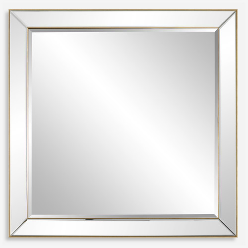 Lytton Gold Square Mirror (09891)