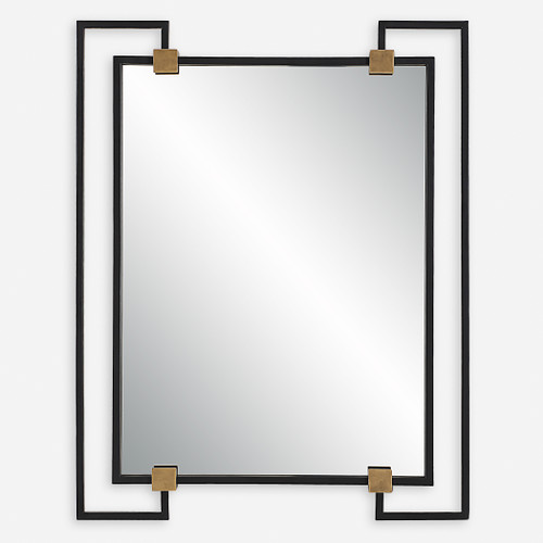 Ivey Rectangle Industrial Mirror (09957)