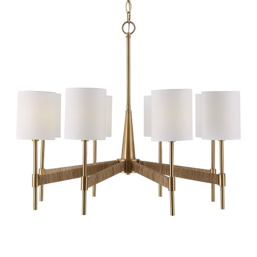 Lautoka Rattan 8 Light Chandelier (21372)