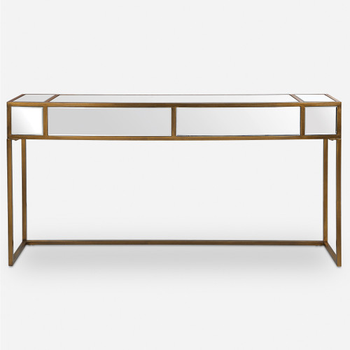 Uttermost Reflect Mirrored Console Table (25286)