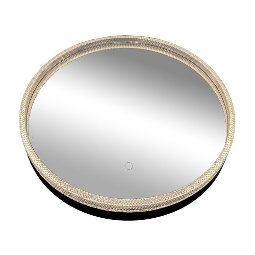 Reflections Collection LED Mirror, Matte Black (AM340)