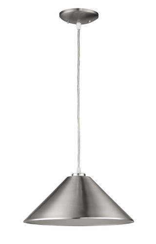Alcove 1-Light Satin Nickel Pendant (IN31144SN)