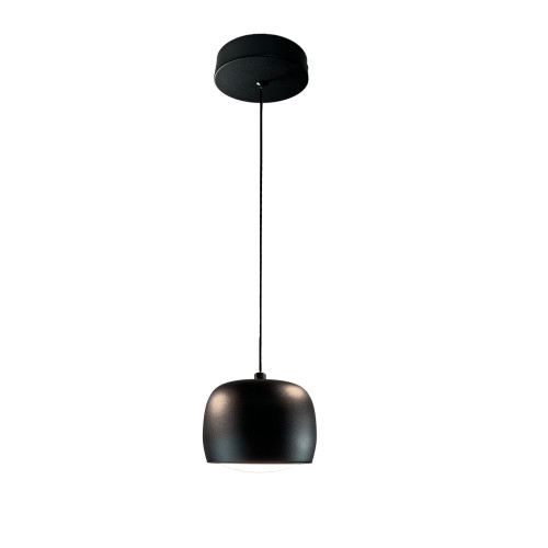 Onyx Collection Integrated LED Pendant, Black (AC6781BK)