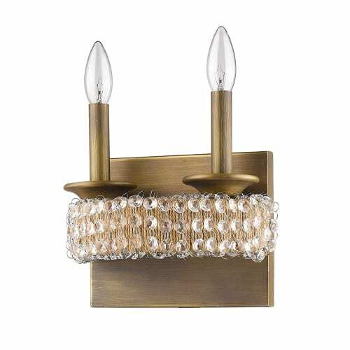 Ava 1-Light Raw Brass Sconce (IN41012RB)