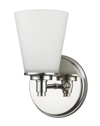 Conti 1-Light Polished Nickel Sconce (IN41340PN)