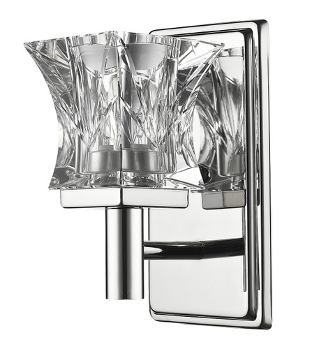 Arabella 1-Light Polished Nickel Sconce (IN41295PN)