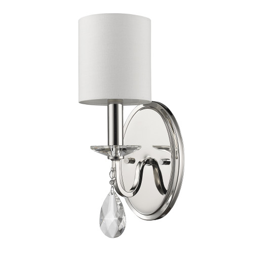 Lily 3-Light Polished Nickel Sconce (IN41050PN)
