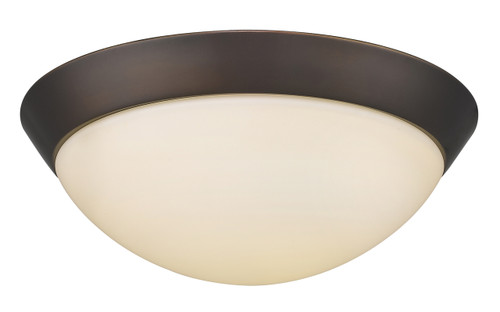 18-Watt Oil-Rubbed Bronze Integrated Led Flush Mount (IN51394ORB)