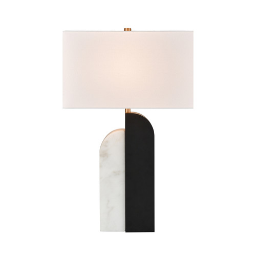 Ohara 28'' High 1-Light Table Lamp - Matte Black - Includes LED Bulb (H0019-11059-LED)