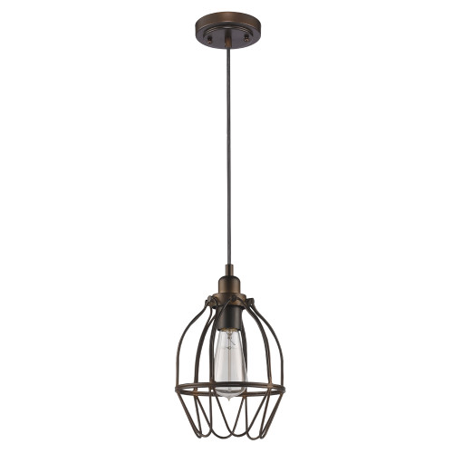 Loft 1-Light Oil-Rubbed Bronze Pendant (IN31202ORB)