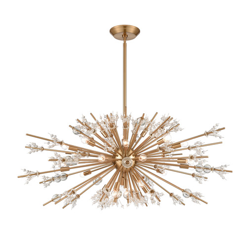 Starburst 48'' Wide 29-Light Chandelier - Satin Brass (12768/29)