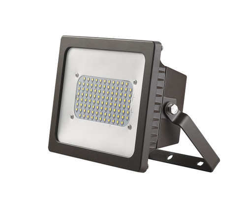120-277V Black Integrated LED Adjustable Floodlight (1423BZ)