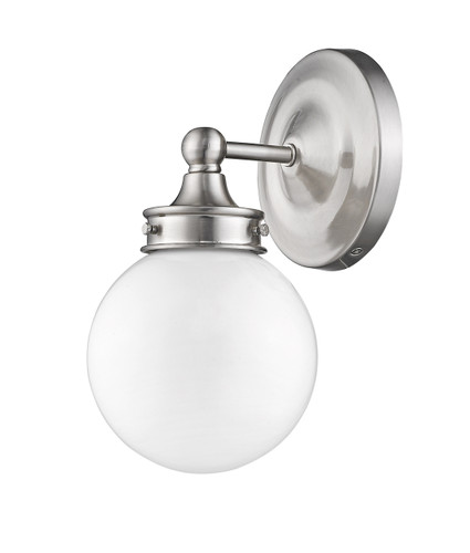 Fairfax 1-Light Satin Nickel Sconce (IN41410SN)