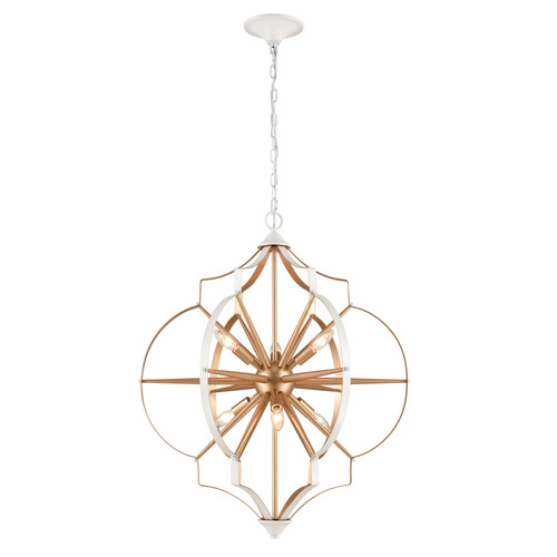 Laguna Beach 26'' Wide 6-Light Chandelier - Gold (33396/6)